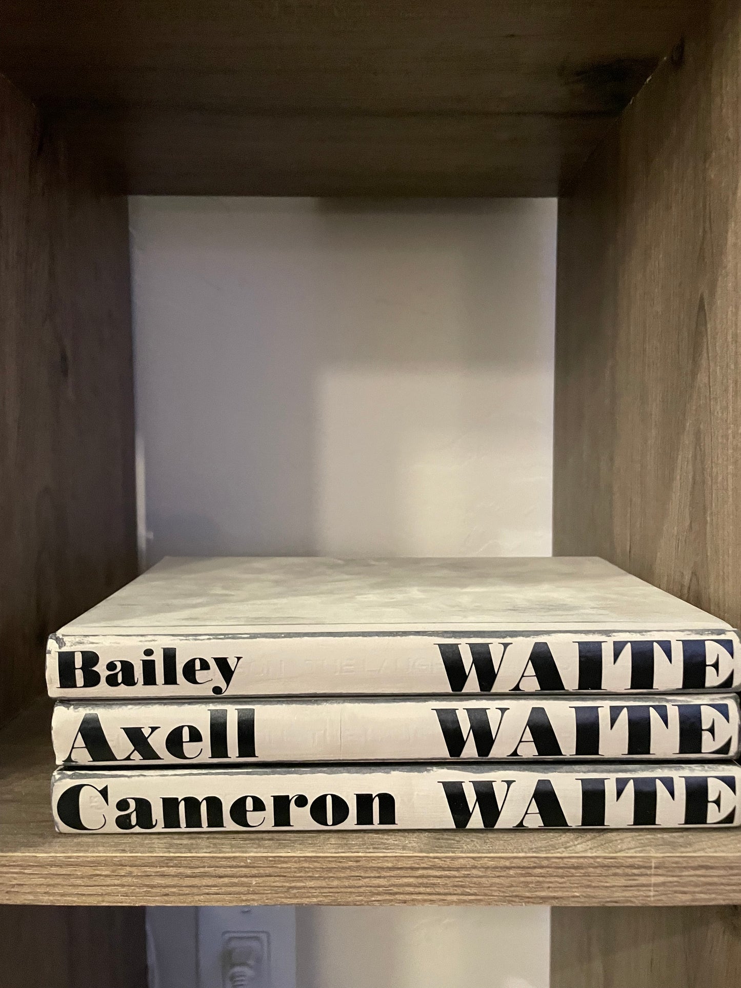 Family Book Stack