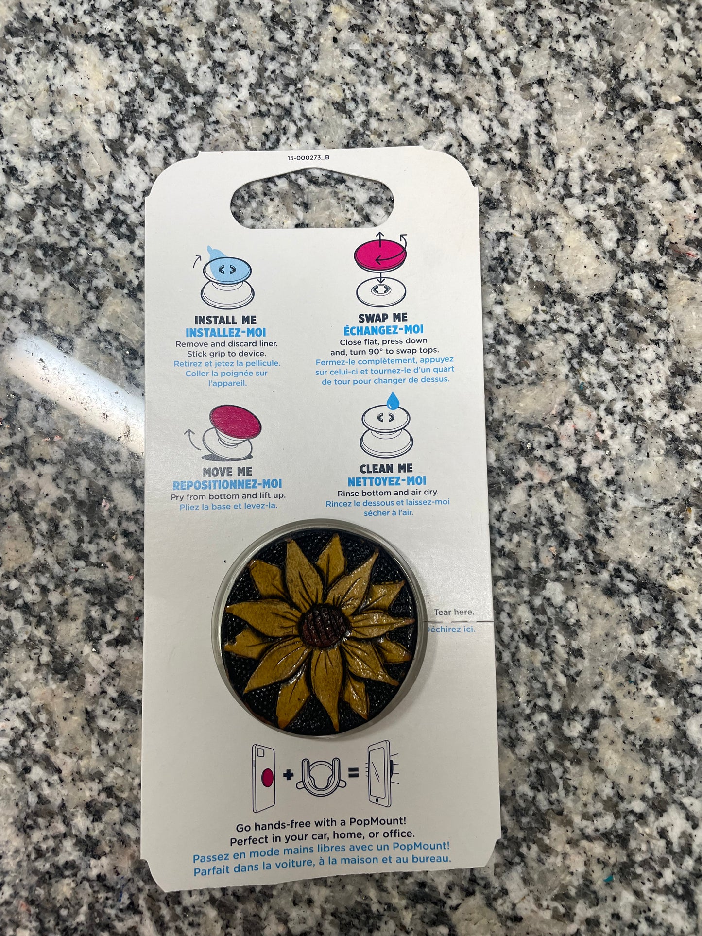 Tooled Leather Pop-Sockets