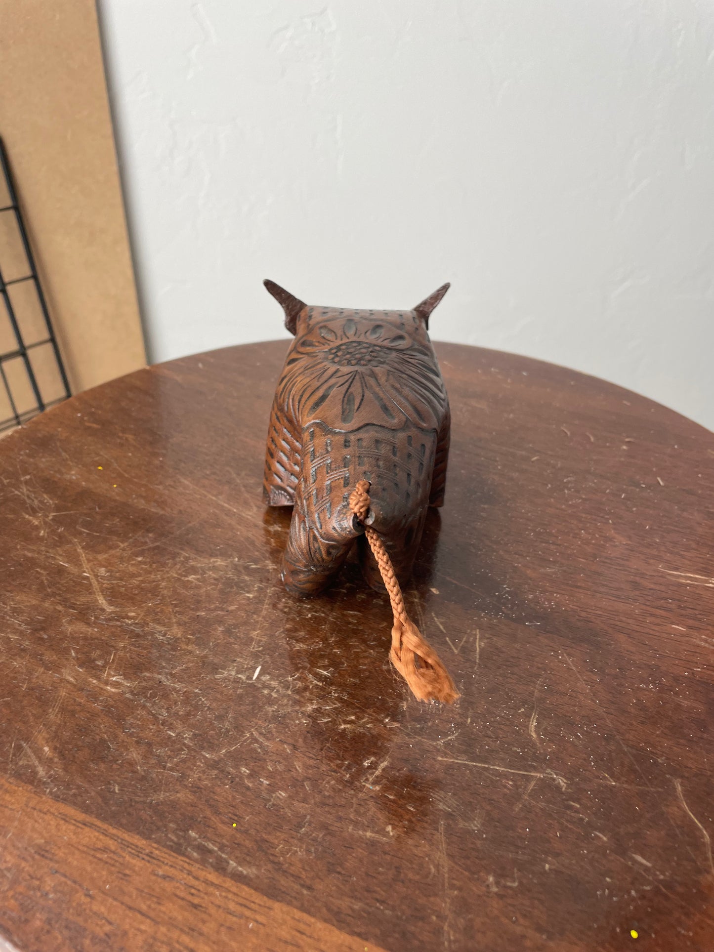 Tooled Leather Bull/Buffalo