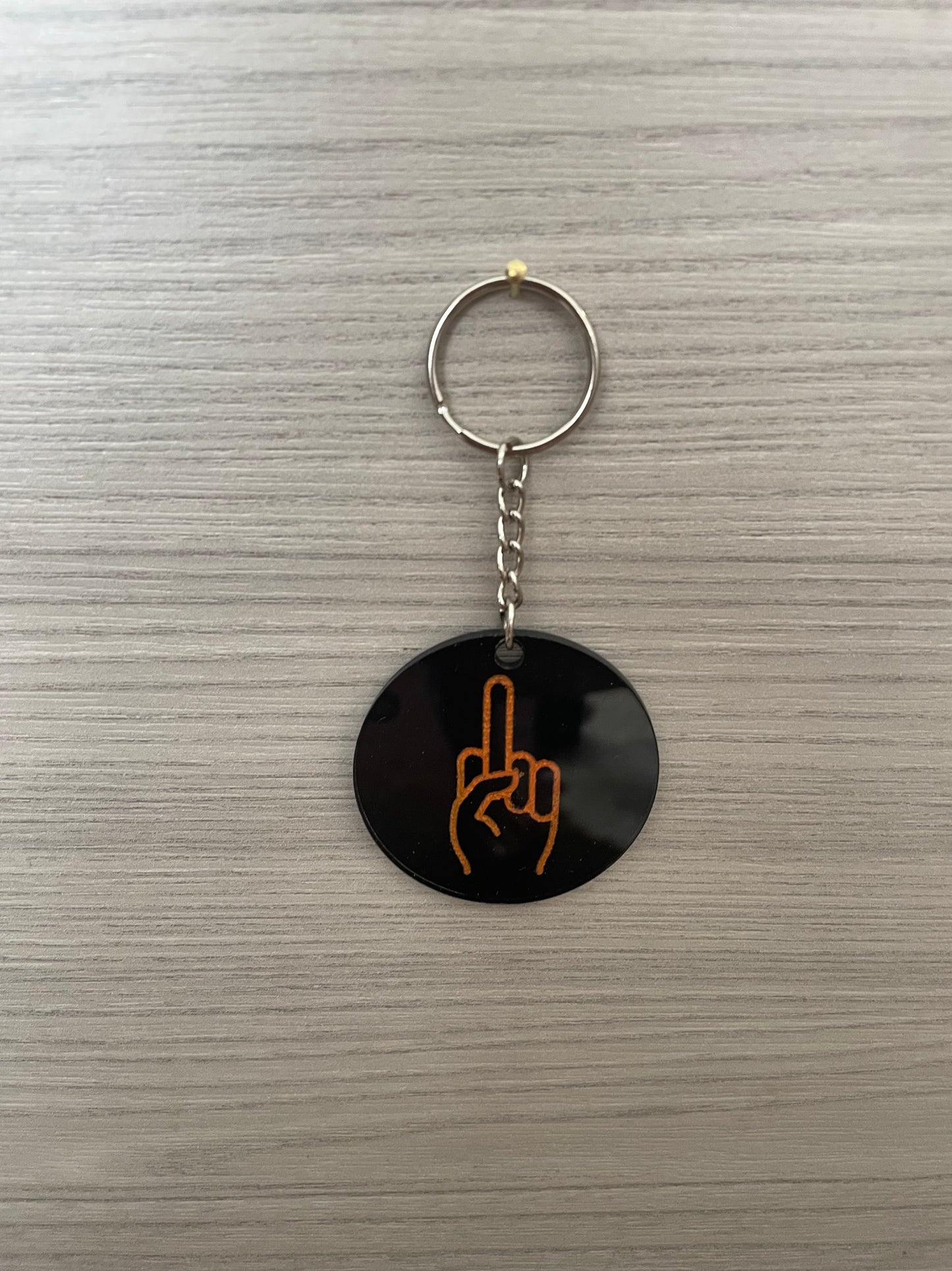Round Acrylic Keychains