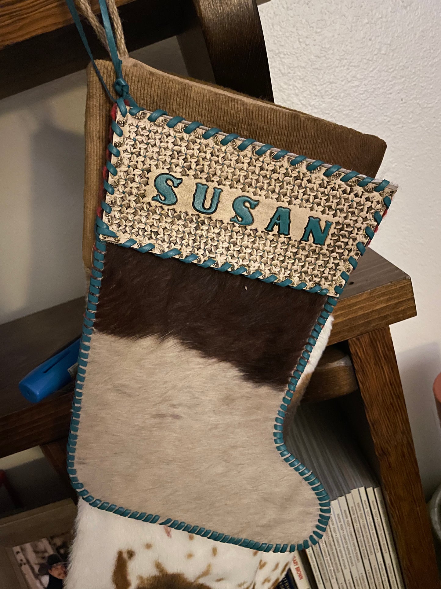 Leather Cowhide Stockings