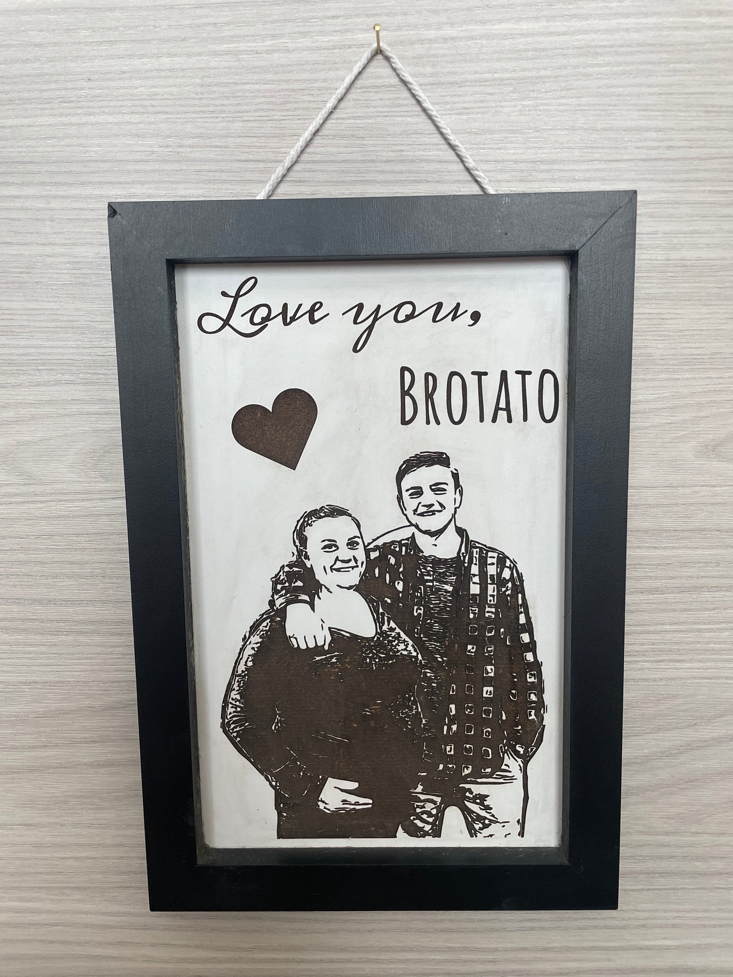 Laser Engraved Photo Signs