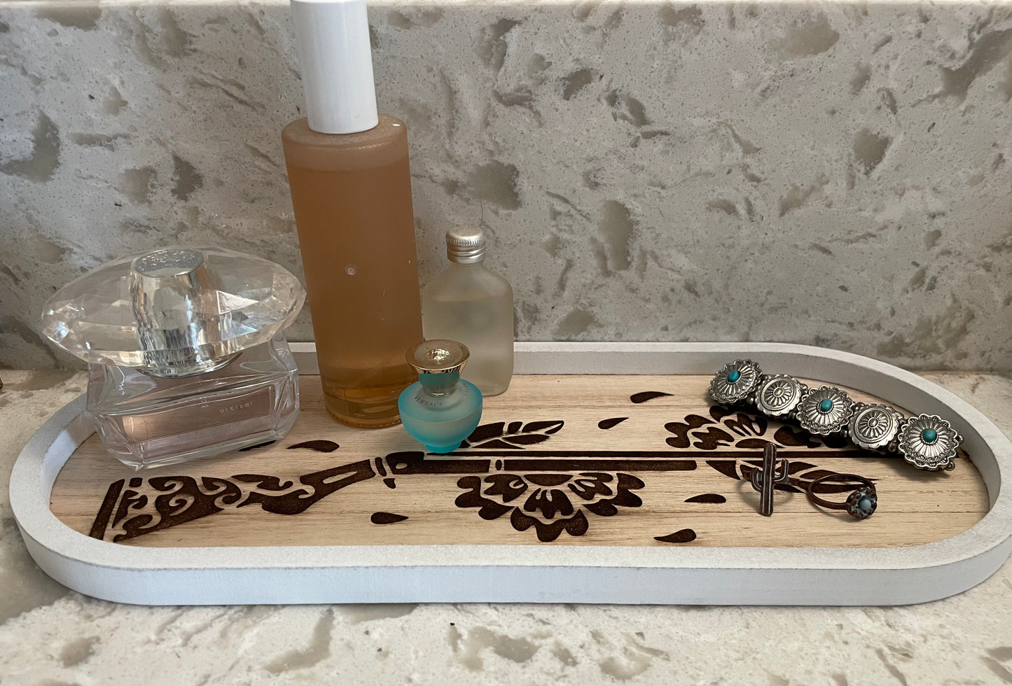 Laser Engraved Wooden Tray