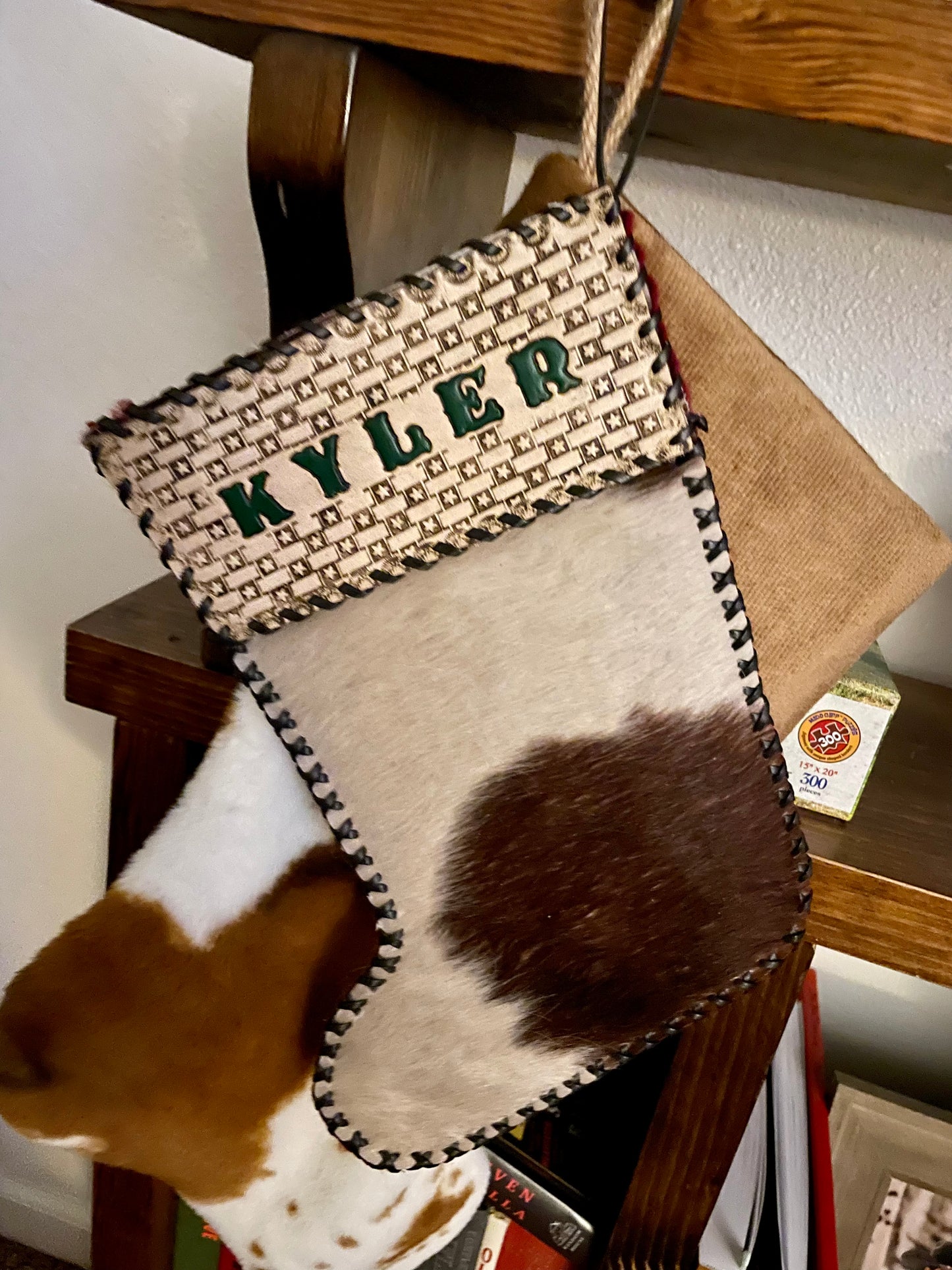 Leather Cowhide Stockings