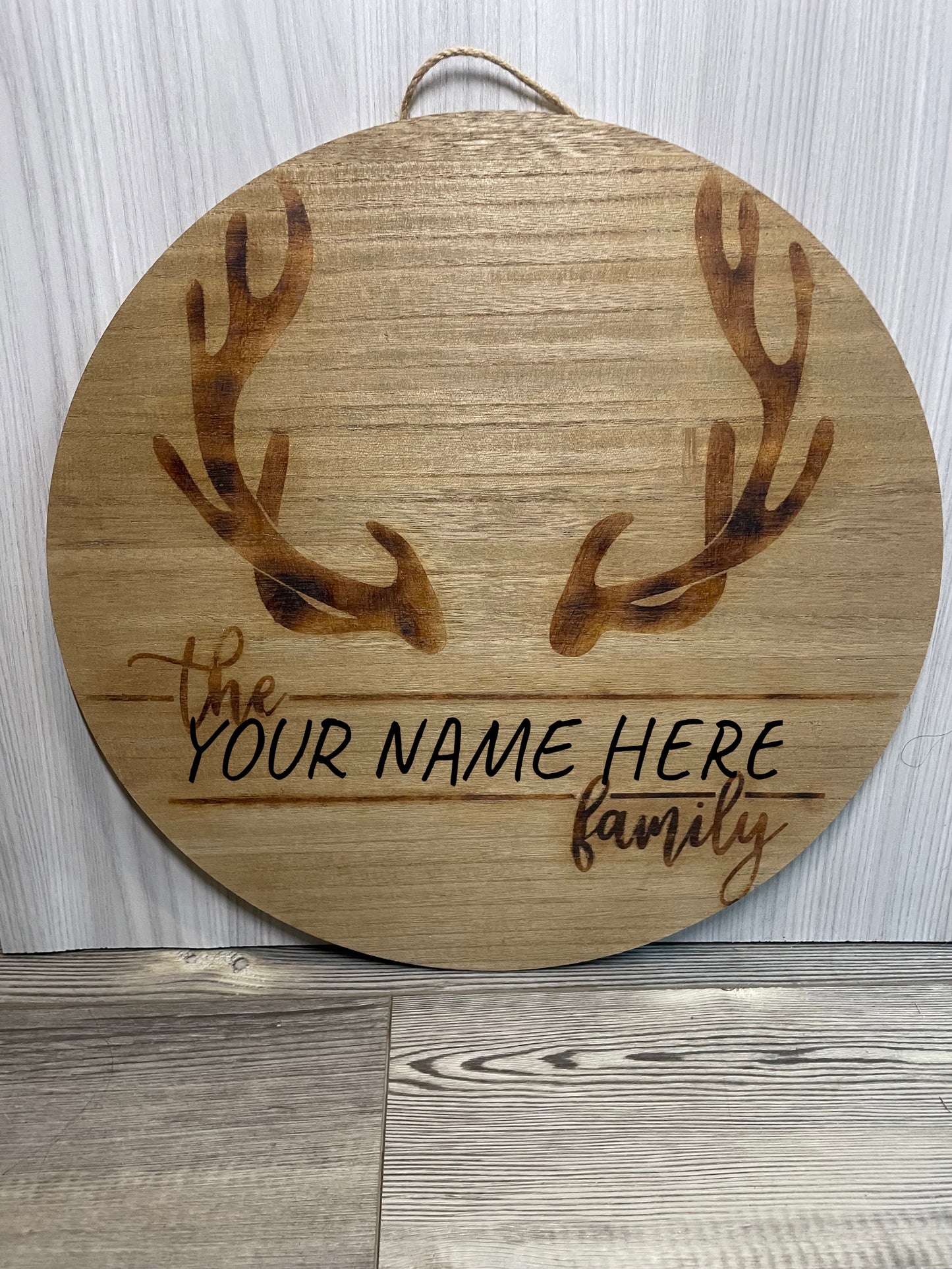 Round Welcome - Antlers