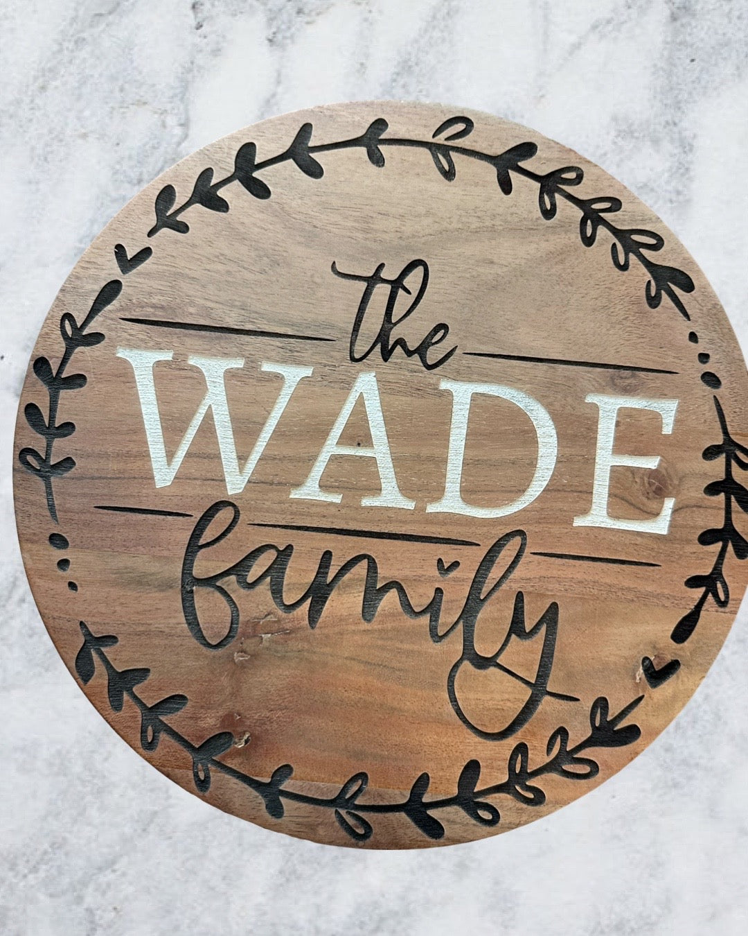 Laser Engraved Cutting Board